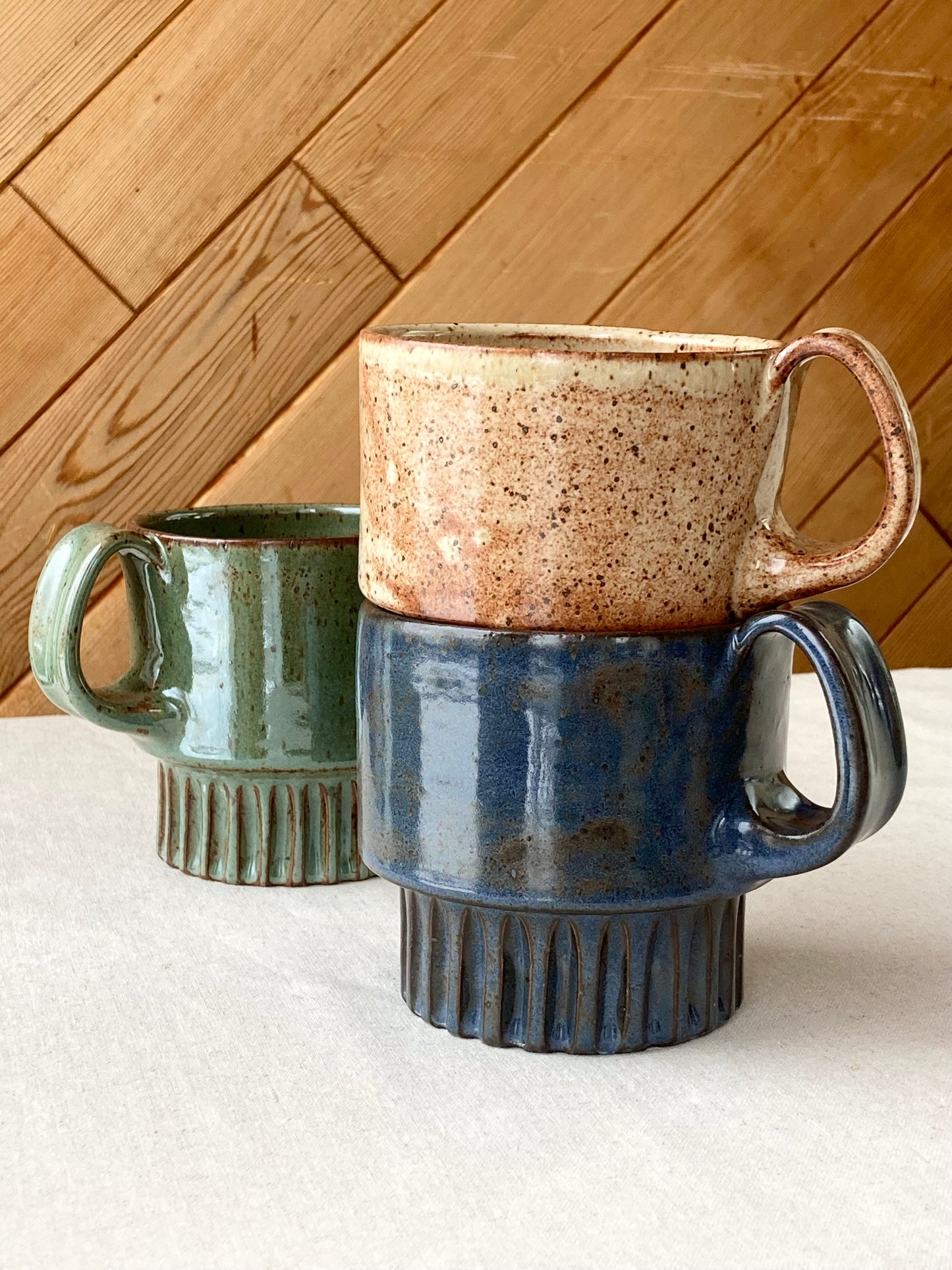 Stacking Mugs - Set of Two